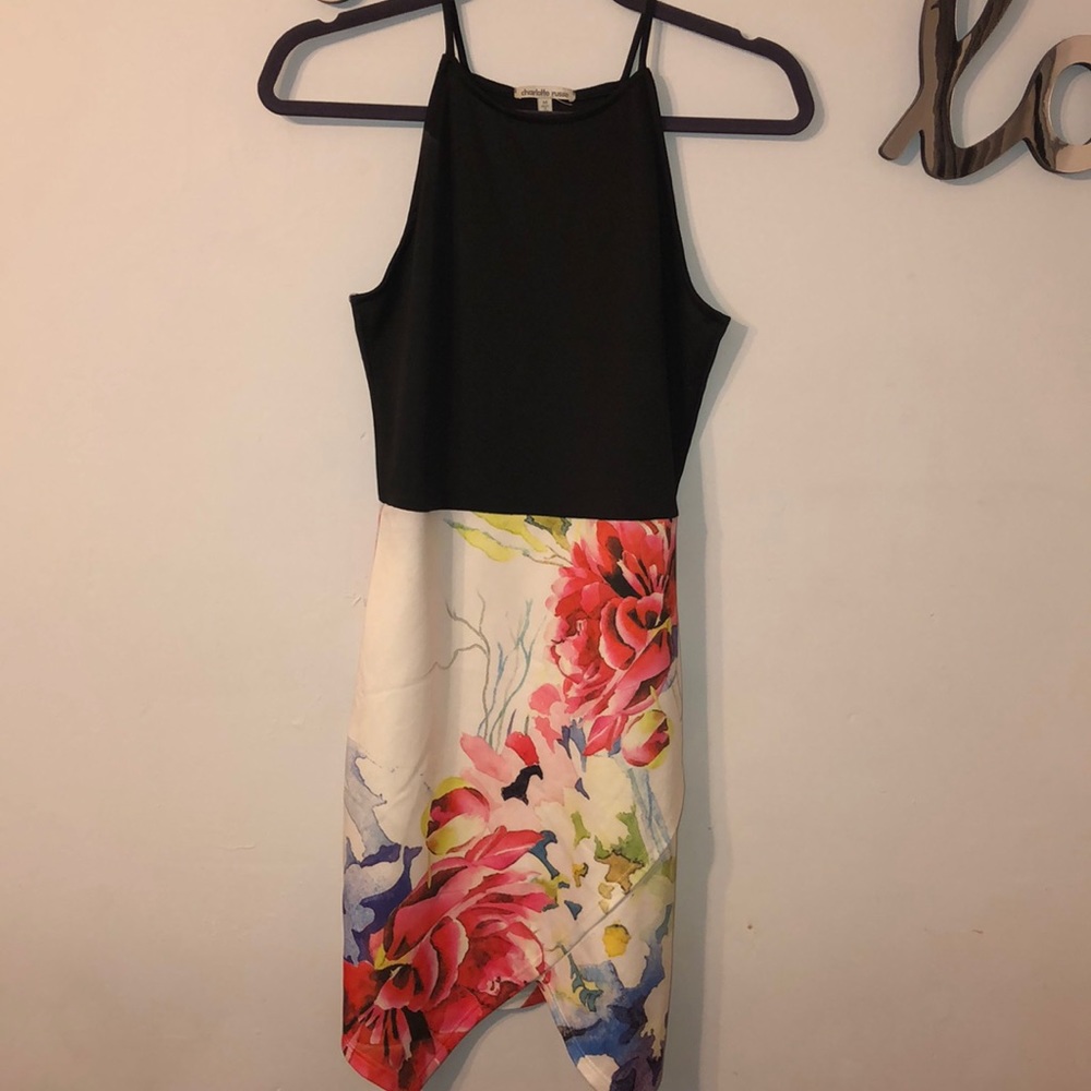 Charlotte Russe Bodycon Floral Dress